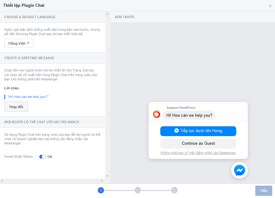 Tạo khung chat Facebook cho Website đơn giản không dùng Plugin 11