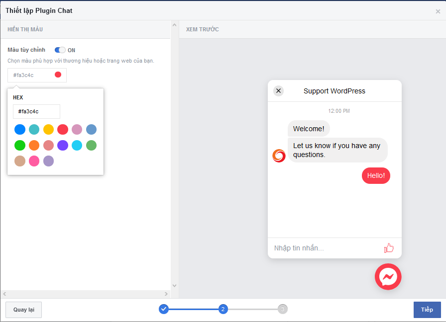 Tạo khung chat Facebook cho Website đơn giản không dùng Plugin 12