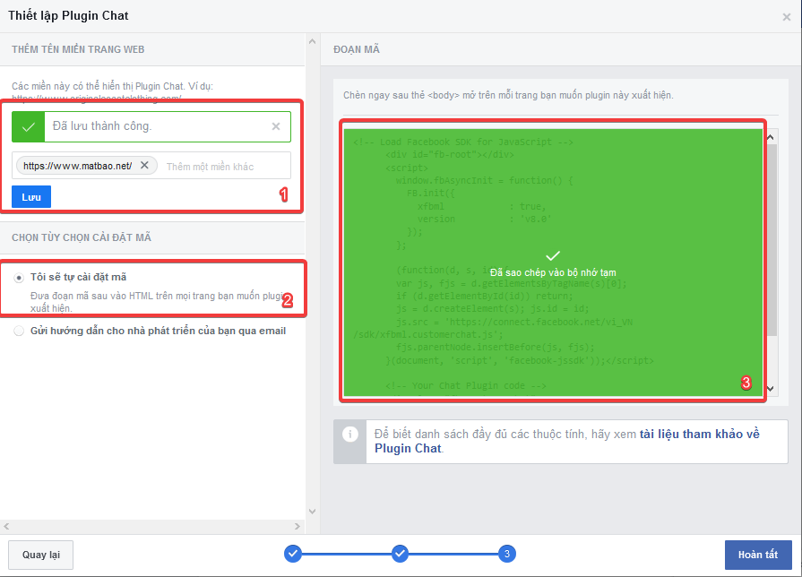 Tạo khung chat Facebook cho Website đơn giản không dùng Plugin 13
