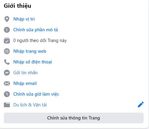 Cập nhật đầy đủ các thông tin trên facebook sẽ giúp fanpage dễ lên top hơn Cập nhật đầy đủ các thông tin trên facebook sẽ giúp fanpage dễ lên top hơn