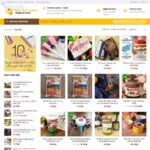 Mẫu website bán bánh ngọt - BH10 7 Mẫu website bán bánh ngọt - BH10 - Danh mục sản phẩm