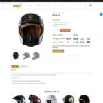 Mẫu website bán mũ bảo hiểm - BH09 - Chi tiết sản phẩm