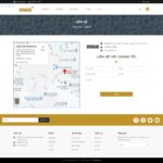 Mẫu website bán mũ bảo hiểm - BH09 - Liên hệ