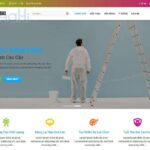 Mẫu website kinh doanh các loại sơn-BH07