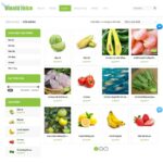 Mẫu website sản phẩm nông nghiệp rau sạch - BH08 10 Mẫu website sản phẩm nông nghiệp - BH08 - Danh mục Sản phẩm