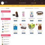 Giao diện Mẫu website bệnh viện thú cưng - DN06 - Danh mục sản phẩm