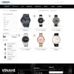 Mẫu website bán đồng hồ thời trang - BH27 11 Mẫu website bán đồng hồ thời trang - BH27 - Danh mục sản phẩm