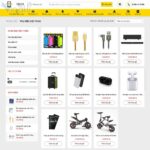 Mẫu website bán phụ kiện công nghệ - BH29 8 Mẫu website bán phụ kiện công nghệ - BH29-Danh mục sản phẩm