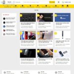 Mẫu website bán phụ kiện công nghệ - BH29 10 Mẫu website bán phụ kiện công nghệ - BH29-Tin tức