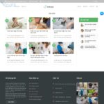 Mẫu website dịch vụ vệ sinh giúp việc nhà - DN02 - Tin tức