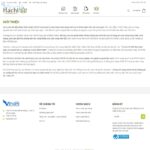 Mẫu website sản phẩm chăm sóc da và tóc - BH24 - Giới thiệu