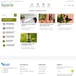 Mẫu website sản phẩm chăm sóc da và tóc - BH24 - Tin tức