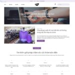 Giao diện mẫu website bán sản phẩm tinh dầu sả - BH32 - Tin tức