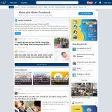 Mẫu website giống diễn đàn webtretho - BH34 - Trang chủ