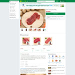Mẫu website giống bachhoaxanh.com - BH37 9 Giao diện mẫu website giống Bachhoaxanhcom - Chi tiết sản phẩm