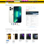 Giao diện mẫu website giống Thegioididongcom chuyên nghiệp - Chi tiết sản phẩm