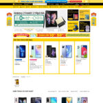 Giao diện mẫu website giống Thegioididongcom chuyên nghiệp - Trang chủ