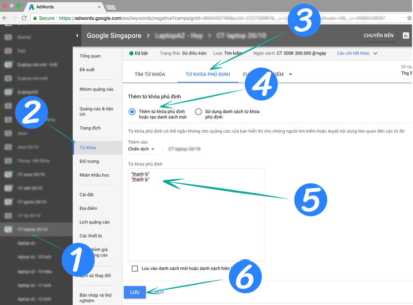 1001 từ khóa phủ định adwords bạn chưa từng biết là gì ? 10 Hướng dẫn cách tìm từ khóa phủ định adwords chi tiết nhất.